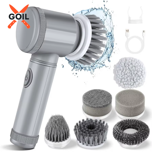 Powerful Cordless Brush Scrubber – Deep Clean Made Easy